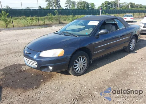 2002 Chrysler Sebring Lxi from USA, damaged, VIN 1C3EL55R12N329558